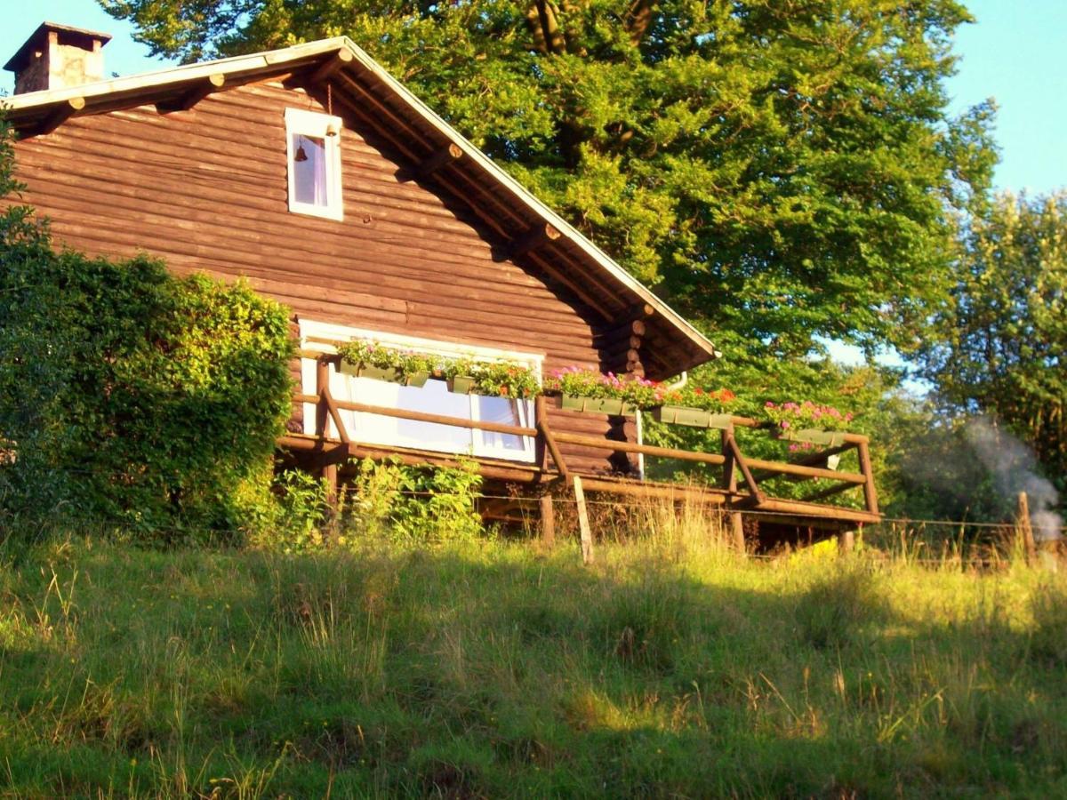 Open Wooden Chalet Built Against A Hill فرانكورشومب المظهر الخارجي الصورة